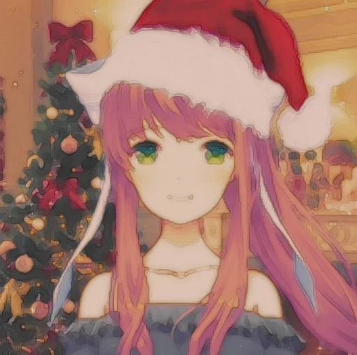 🤩 Стикер «Monika» для Telegram