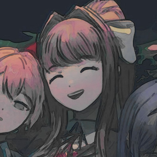 🤩 Стикер «Monika» для Telegram
