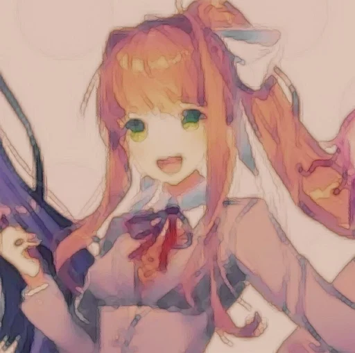 🤩 Стикер «Monika» для Telegram