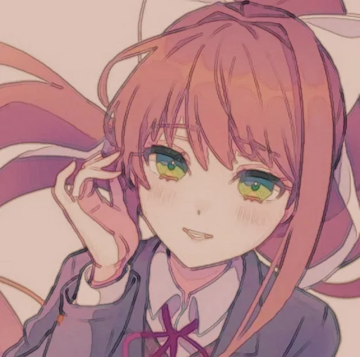 🤩 Стикер «Monika» для Telegram