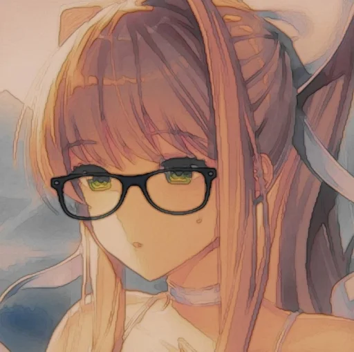🤩 Стикер «Monika» для Telegram