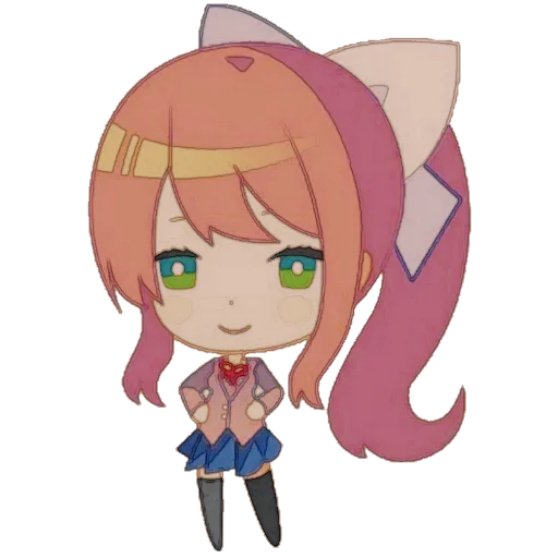 👄 Стикер «Monika» для Telegram