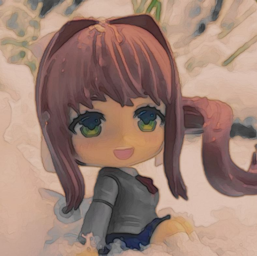 🤩 Стикер «Monika» для Telegram