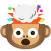 🤯 Эмодзи «Monkeys Обезьяны» для Telegram