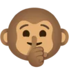 🤫 Эмодзи «Monkeys Обезьяны» для Telegram