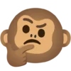 🤔 Эмодзи «Monkeys Обезьяны» для Telegram
