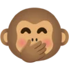 🤭 Эмодзи «Monkeys Обезьяны» для Telegram