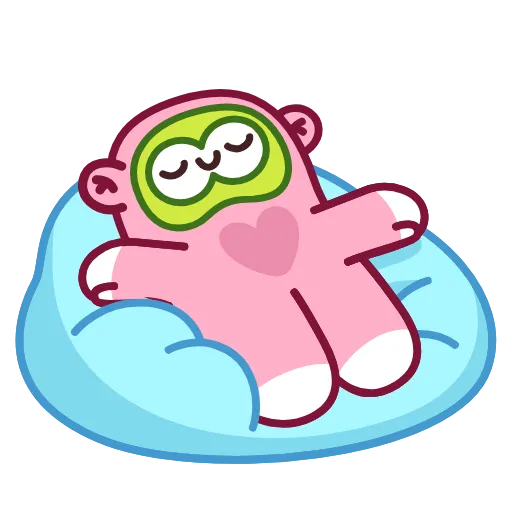 😌 Стикер «Обезьянка Манки» для Telegram
