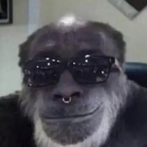 😎 Стикер «Monkey Memes» для Telegram