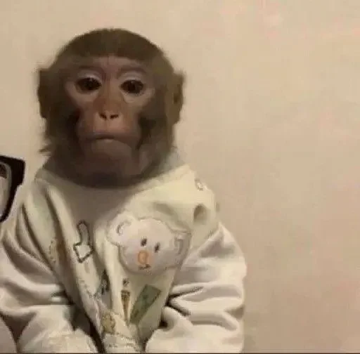 😑 Стикер «Monkey Memes» для Telegram
