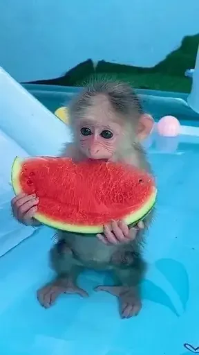 🍉 Стикер «Monkey Memes» для Telegram