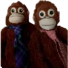 😎 Эмодзи «monkeys IKEA» для Telegram