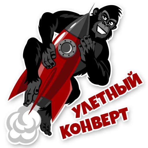 🚀 Стикер «12Monkiss» для Telegram