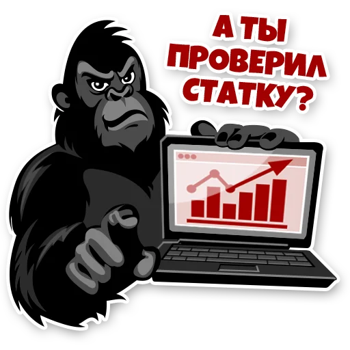 Стикерпак 12Monkiss для Telegram