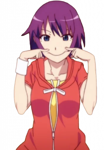 Стикерпак Monogatari Series Second Season для Telegram
