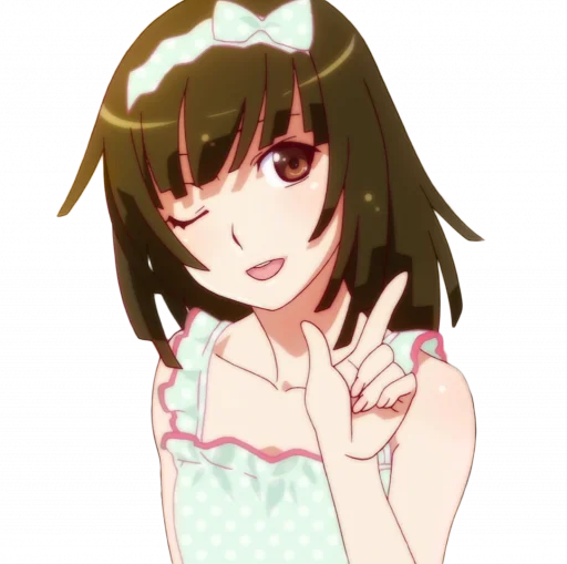 😉 Стикер «Monogatari Series Second Season» для Telegram