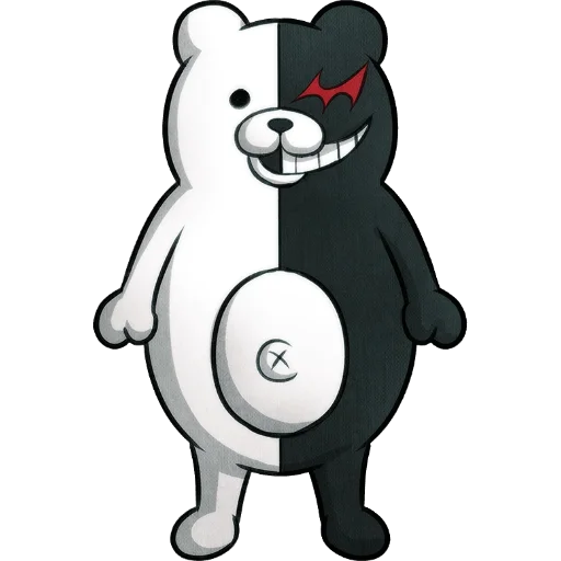 ⚪️ Стикер «Monokuma Danganronpa» для Telegram