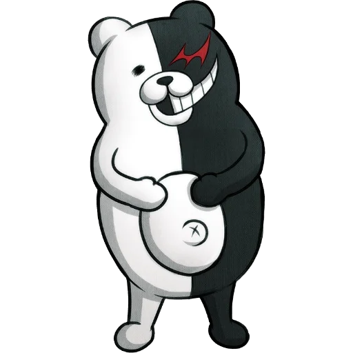 ⚪️ Стикер «Monokuma Danganronpa» для Telegram