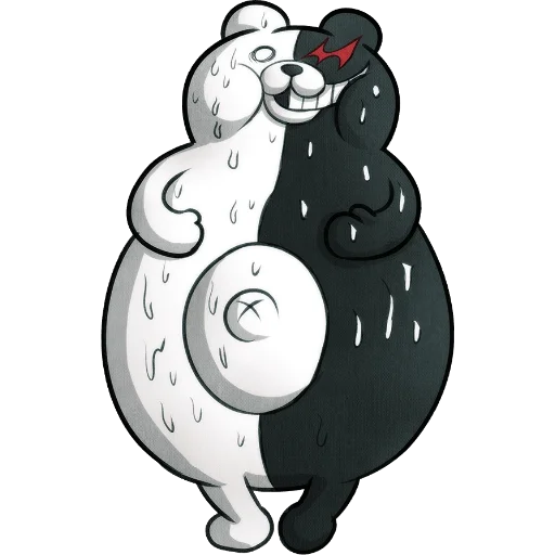 ⚪️ Стикер «Monokuma Danganronpa» для Telegram