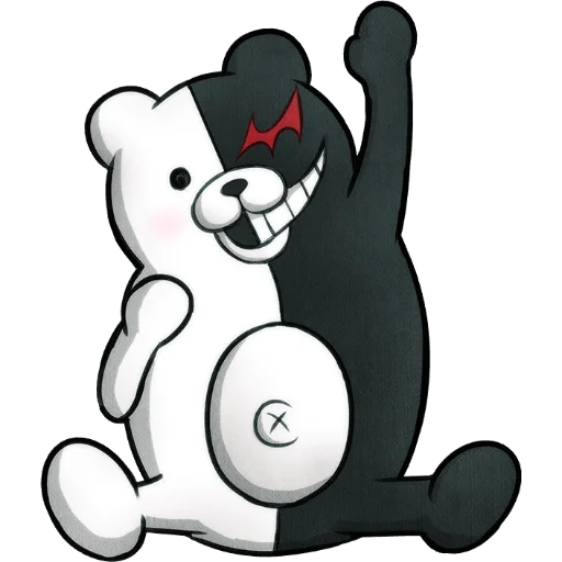 ⚪️ Стикер «Monokuma Danganronpa» для Telegram