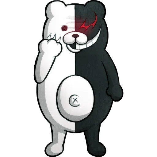 ⚪️ Стикер «Monokuma Danganronpa» для Telegram