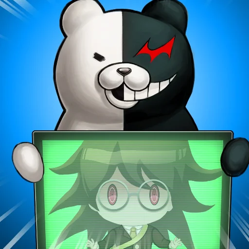 ⚪️ Стикер «Monokuma Danganronpa» для Telegram