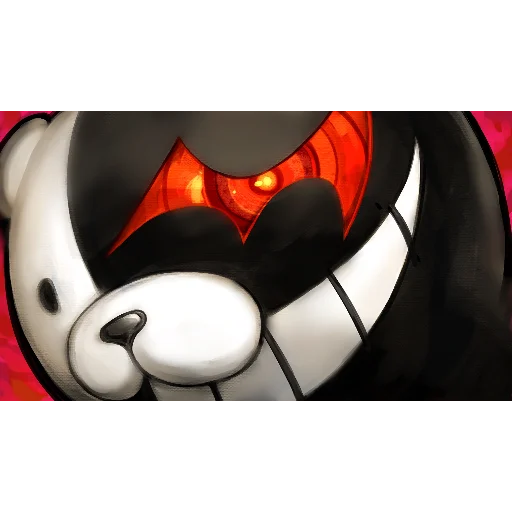 ⚪️ Стикер «Monokuma Danganronpa» для Telegram
