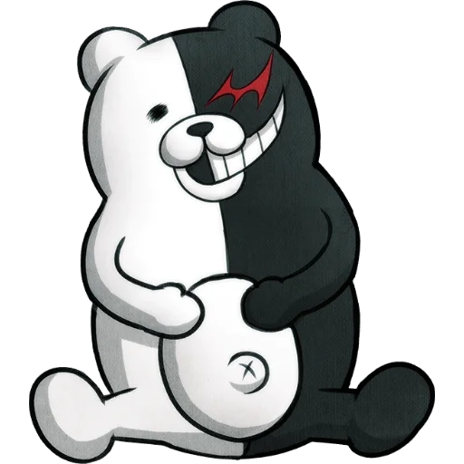 ⚪️ Стикер «Monokuma Danganronpa» для Telegram