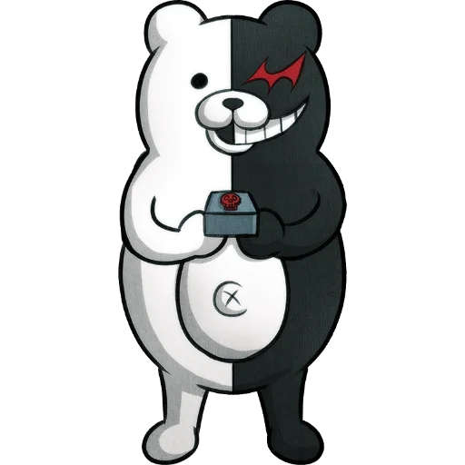 ⚪️ Стикер «Monokuma Danganronpa» для Telegram