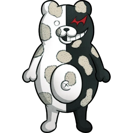 ⚪️ Стикер «Monokuma Danganronpa» для Telegram