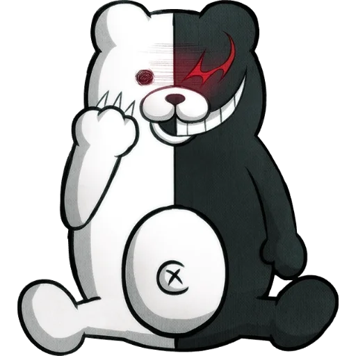 ⚪️ Стикер «Monokuma Danganronpa» для Telegram