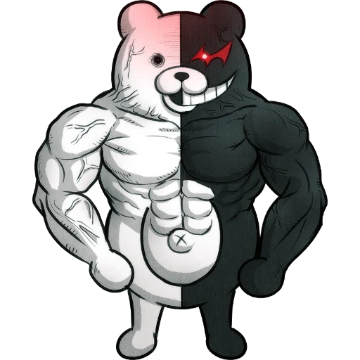 ⚪️ Стикер «Monokuma Danganronpa» для Telegram
