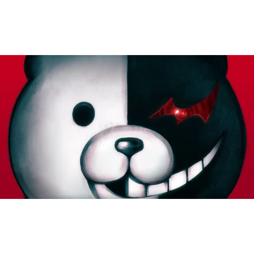 ⚪️ Стикер «Monokuma Danganronpa» для Telegram