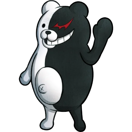 ⚪️ Стикер «Monokuma Danganronpa» для Telegram