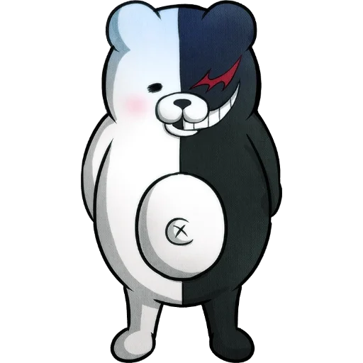 ⚪️ Стикер «Monokuma Danganronpa» для Telegram