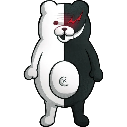 ⚪️ Стикер «Monokuma Danganronpa» для Telegram