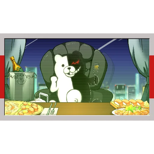 ✨ Стикер «Monokuma Danganronpa» для Telegram
