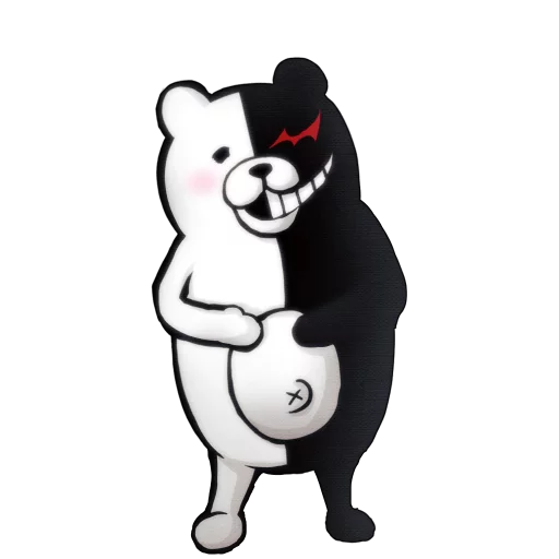 😃 Стикер «Monokuma Danganronpa stickers» для Telegram