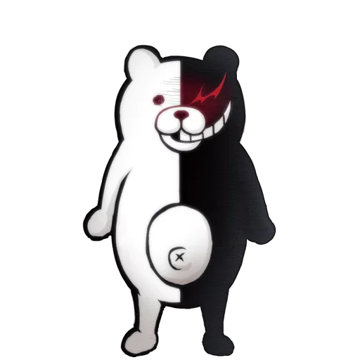 😊 Стикер «Monokuma Danganronpa stickers» для Telegram