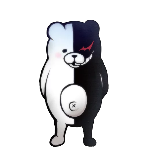 😢 Стикер «Monokuma Danganronpa stickers» для Telegram