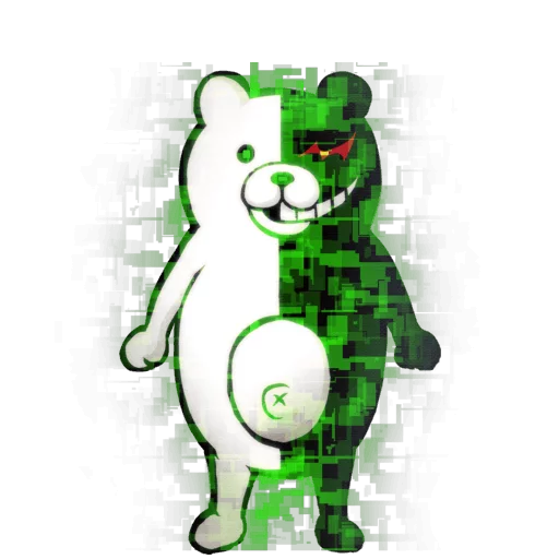 😴 Стикер «Monokuma Danganronpa stickers» для Telegram