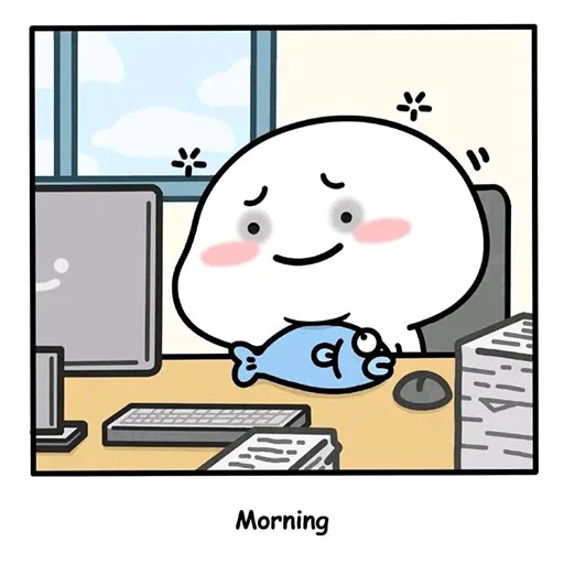 🫥 Стикер «Qu» для Telegram