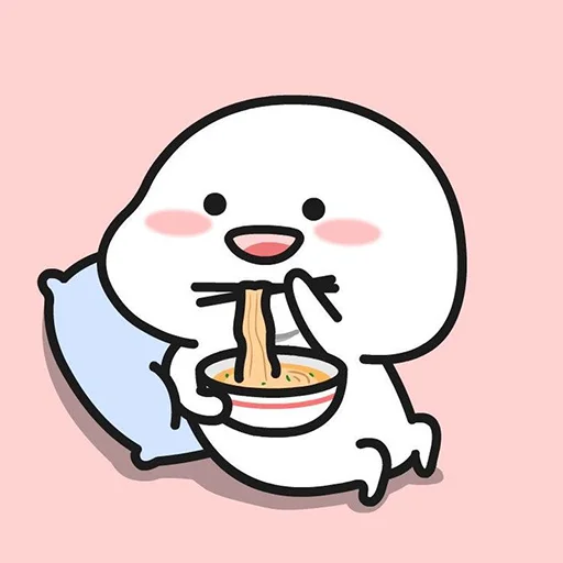 🍜 Стикер «Qu» для Telegram