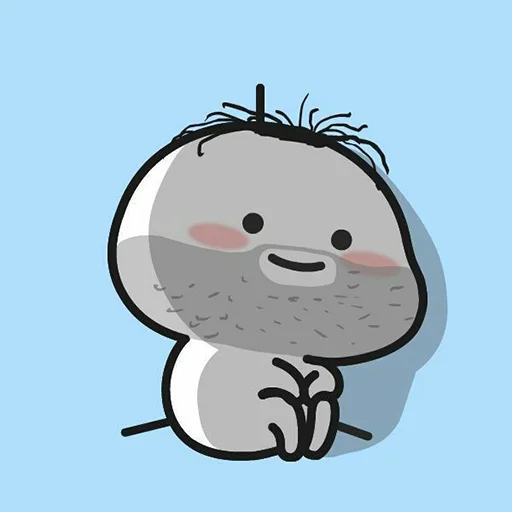 😵‍💫 Стикер «Qu» для Telegram