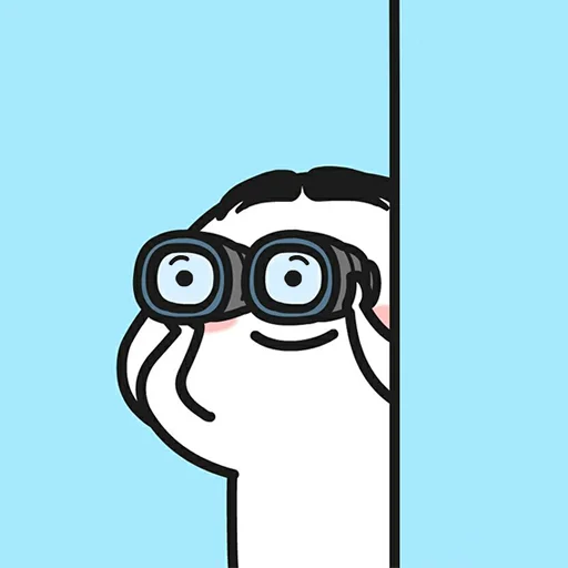 👁‍🗨 Стикер «Qu» для Telegram