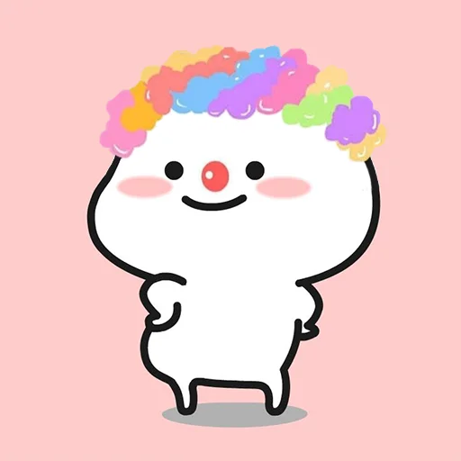 🤡 Стикер «Qu» для Telegram