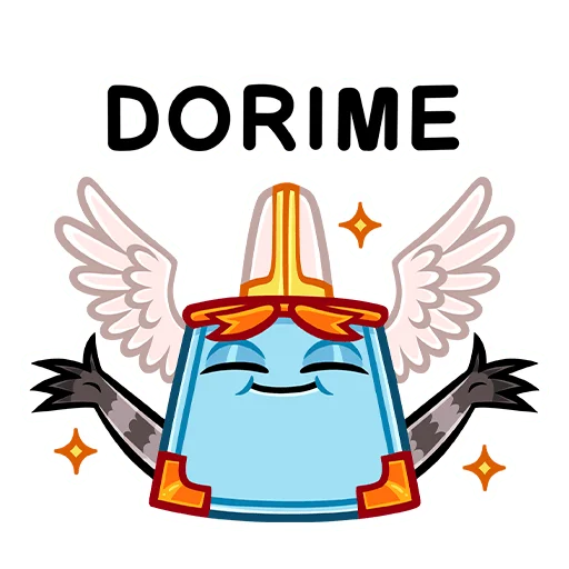 😇 Стикер «Монстрбук» для Telegram