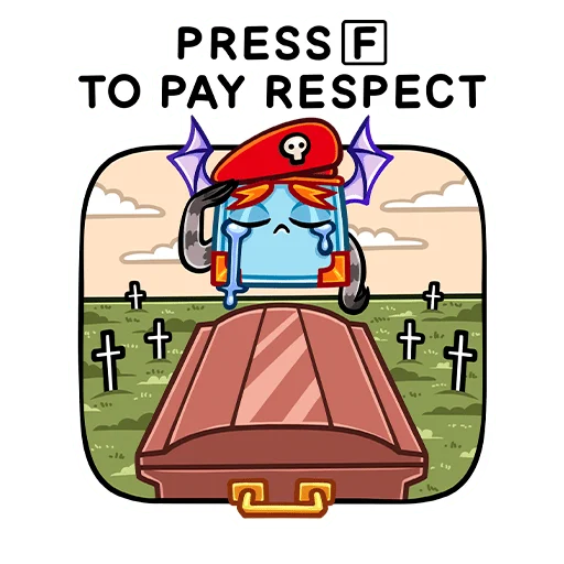 😢 Стикер «Монстрбук» для Telegram