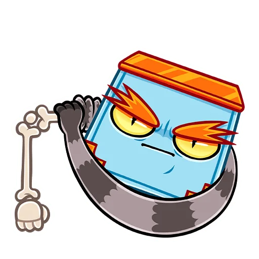 💪 Стикер «Монстрбук» для Telegram