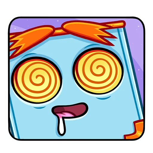 😵‍💫 Стикер «Монстрбук» для Telegram